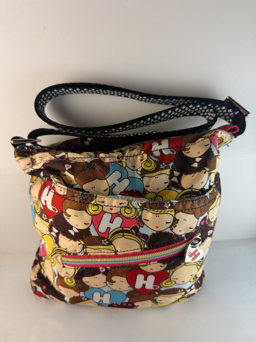 Vintage Y2K Harajuku Lovers Gwen Stefani "Ready Steady Love" Crossbody Bag